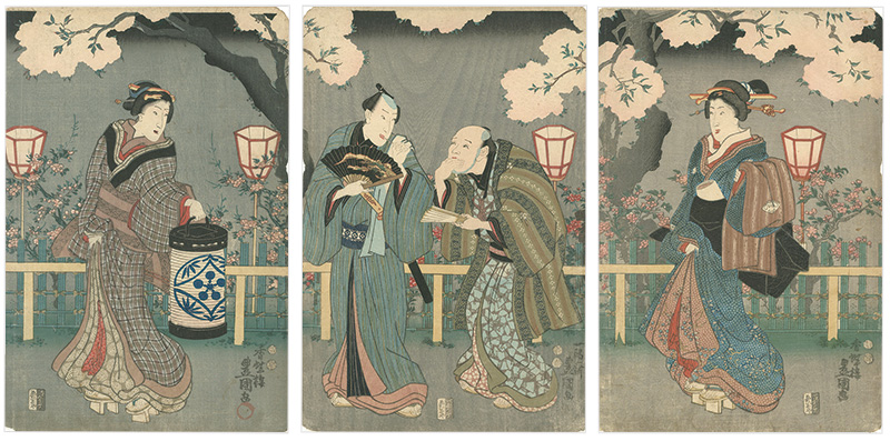 Toyokuni III “Genre paintings”／