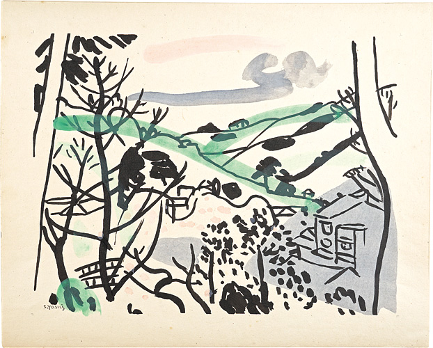 Yasui Sotaro “Spring in Yugawara”／