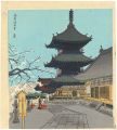 <strong>Tokuriki Tomikichiro</strong><br>Kiyomizu-dera Temple in Rakuto