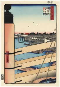 Hiroshige I/100 Famous Views of Edo / Nihonbashi Bridge and Edobashi Bridge[名所江戸百景　日本橋江戸ばし【復刻版】]