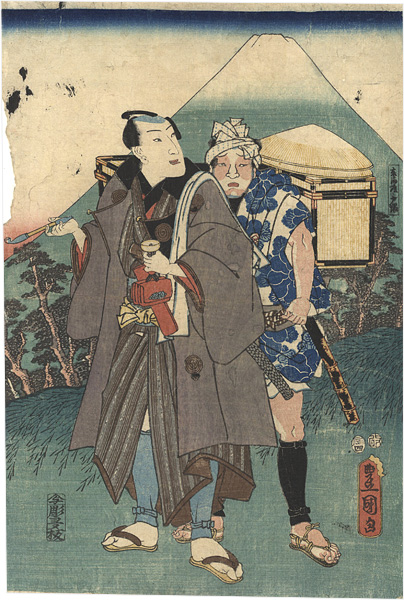 Toyokuni III “Kabuki Actors Print”／