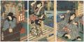 <strong>Kunichika</strong><br>Kabuki Play: Futatsu Chou Iro ......
