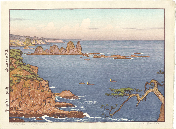 Yoshida Toshi “Irozaki, Izu”／