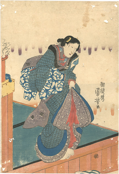 Kuniyoshi “A Beauty”／