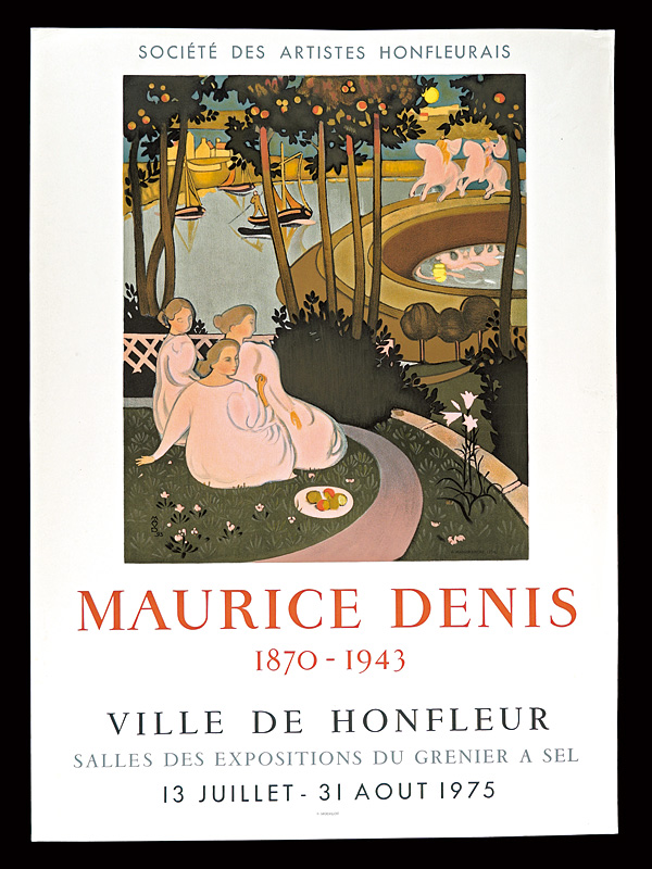 Maurics Denis “Exhibition Poster : MAURICE DENIS 1870-1943”／