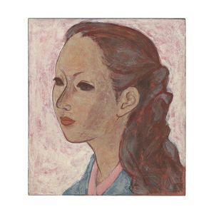 松本榮（栄）｢自筆画色紙｣