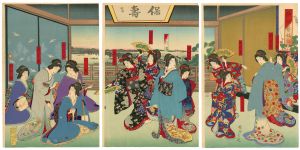 Chikanobu/Courtesans of Yanagibashi[柳橋芸妓粧]