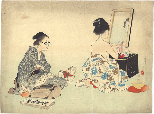 Tomioka Eisen “Kuchi-e Print”／