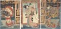 <strong>Toyokuni III</strong><br>Kabuki Play: Higashiyama Sakur......