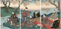 <strong>Toyokuni III</strong><br>Poets on a Mat of Flowers