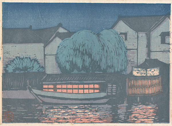 Koizumi Kishio “An Oyster Boat”／