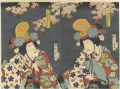 <strong>Kunichika</strong><br>Kabuki Play: Azuma Sodachi Yak......