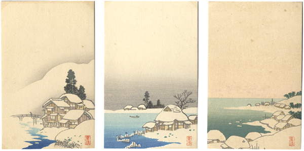  “Countryside in Snow”／