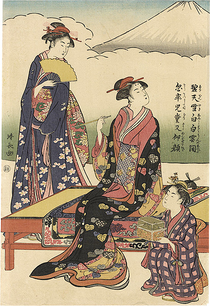 Kiyonaga “Beauties”／