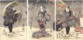 <strong>Kunisada I</strong><br>Kabuki Play: Gohiiki o Hiku Ya......
