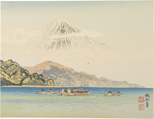 Jokata Kaiseki “Port Shimizu and Mount Fuji”／