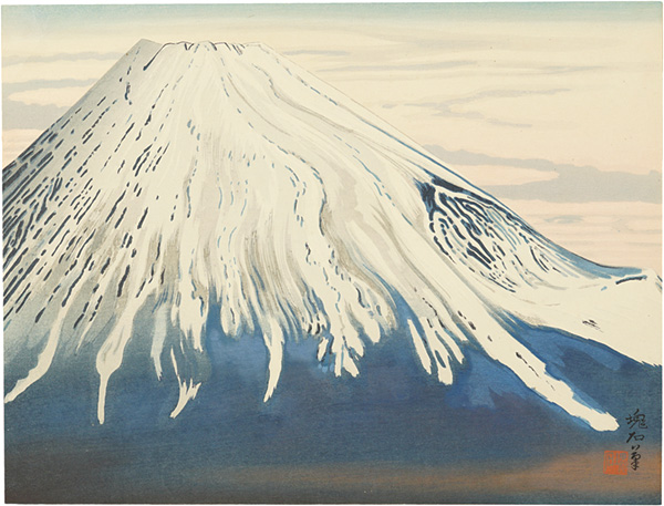 Jokata Kaiseki “Mount Fuji in Spring Seen from the South”／