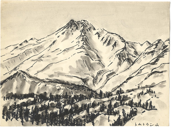 Sakamoto Naoyuki “Sketch Mt.Tomuraushi”／