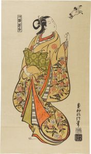 Masanobu/A Courtesan Likened to Chokaro【Reproduction】[遊女張果郎【復刻版】]