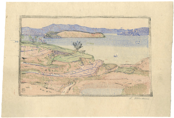 “Landscape (Seto Inland Sea)”／