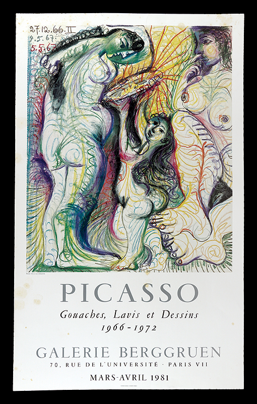 Pablo Picasso “Picasso Gouaches,Lavis et Dessins 1966-1972”／