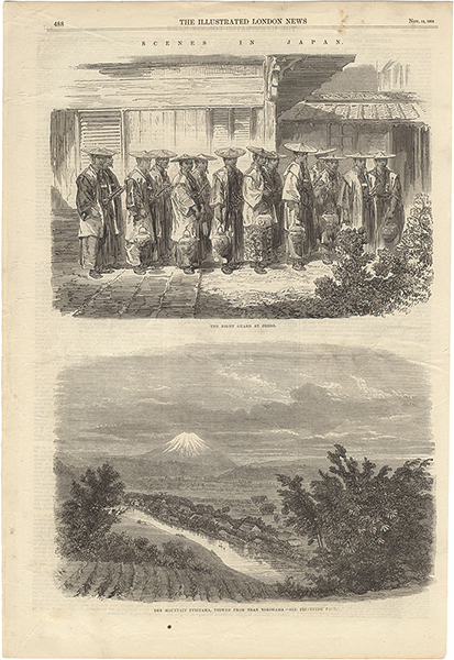 メイソン・ジャクソン｢The Illustrated London News 1864年11月12日号より　Scenes in Japan｣／