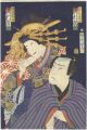 <strong>Kunichika</strong><br>Kabuki Play: Somewakete Chidor......
