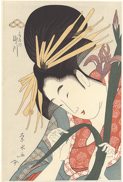 Eisui “The Courtesan Takigawa of the Ogiya House【Reproduction】”／