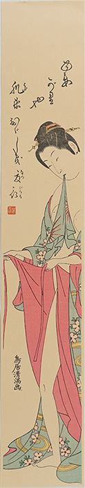 Kiyomitsu “Woman Dressing after the Bath【Reproduction】”／