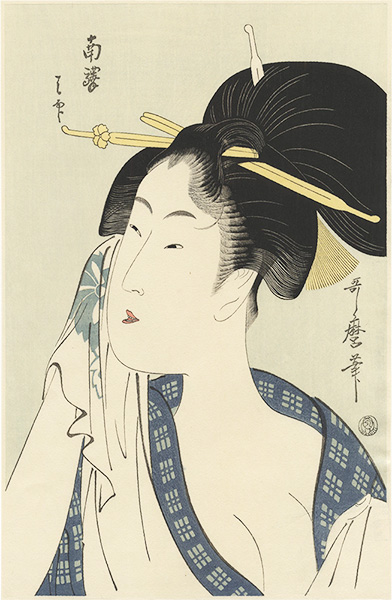 Utamaro “Ha…of the Southern Station【Reproduction】”／