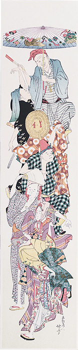 Hokusai “A Dance Group【Reproduction】”／