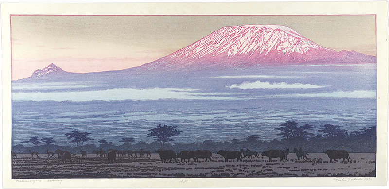 Yoshida Toshi “Kilimanjaro morning”／