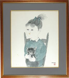中村直人｢猫と少女｣
