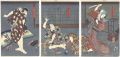 <strong>Toyokuni III</strong><br>Kabuki Play: Yowa Nasake Ukina......