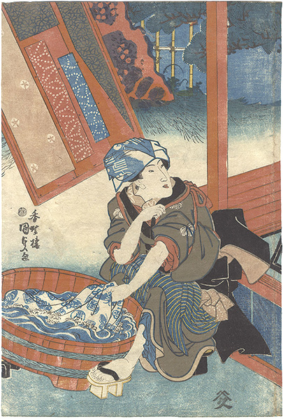 Kunisada I “Genre print”／