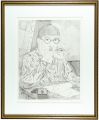 <strong>Fujita Tsuguharu (Leonard Foujita)</strong><br>Autoportrait