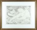 <strong>Fujita Tsuguharu (Leonard Foujita)</strong><br>La femme au chat