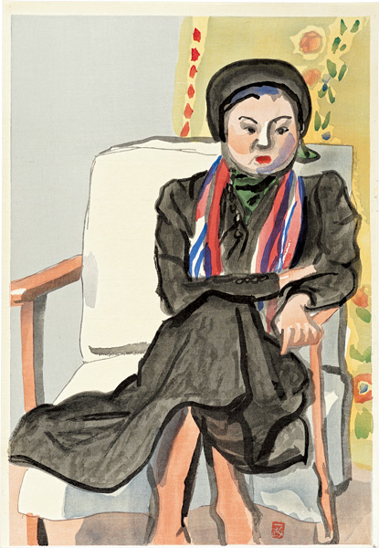 Nakagawa Kazumasa “Woman Sitting on a Chair”／
