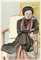 Woman Sitting on a Chair