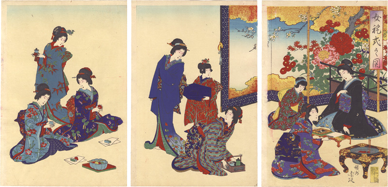 Chikanobu “Manners for Women”／