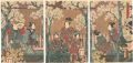<strong>Toyokuni III</strong><br>Snow, Moon, and Flowers of Eas......
