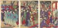 <strong>Chikanobu</strong><br>Festivities under the Plum Tre......