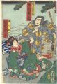 <strong>Yoshiiku</strong><br>Kabuki Actors Print