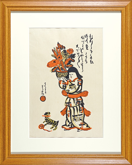 岸田劉生｢麗子の肖像（丹絵好み）｣／