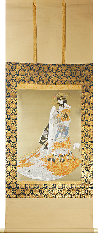 Tachibana Sayume “Painting : Jigoku Dayu”／