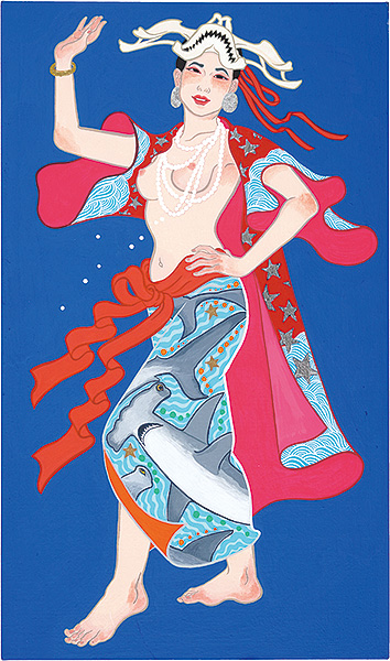 Ishihara Nanami “Festival costume : Hammerhead shark”／