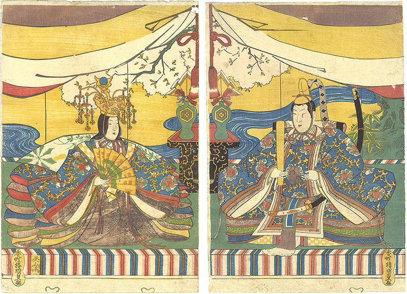 Kunisada I “Dairibina (tentative title)”／