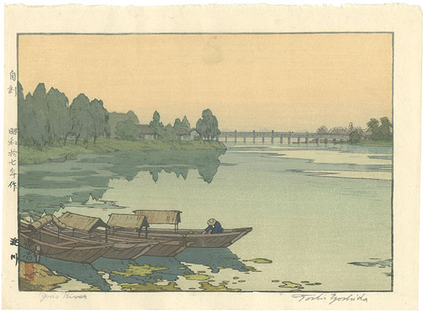 Yoshida Toshi “Yodo River”／