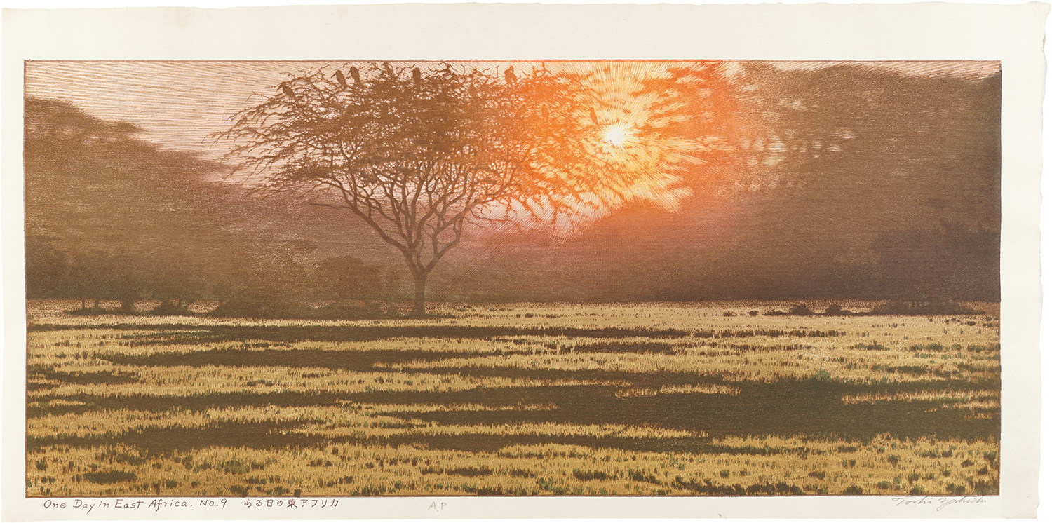 Yoshida Toshi “One Day in East Africa No. 9”／