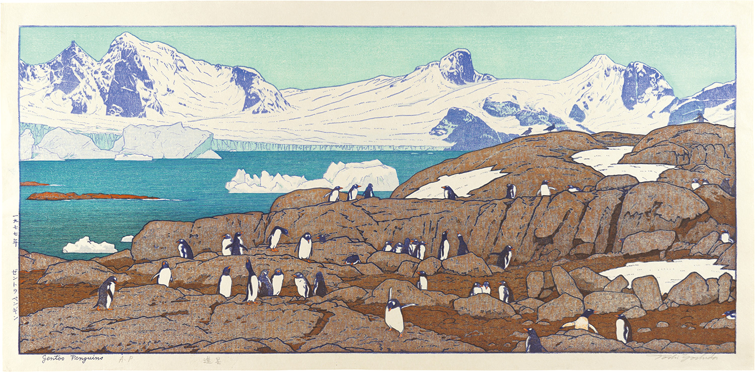 Yoshida Toshi “Gentoo Penguins”／